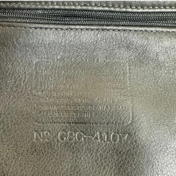 Vintage Coach Soho Mini Basket vintage 4107 Black Leather Crossbody - Picture 13 of 14